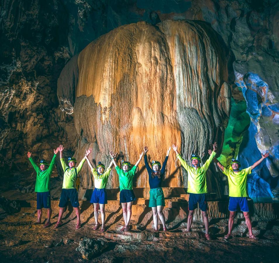 Greenland Backpackers Hostel Phong Nha Zewnętrze zdjęcie
